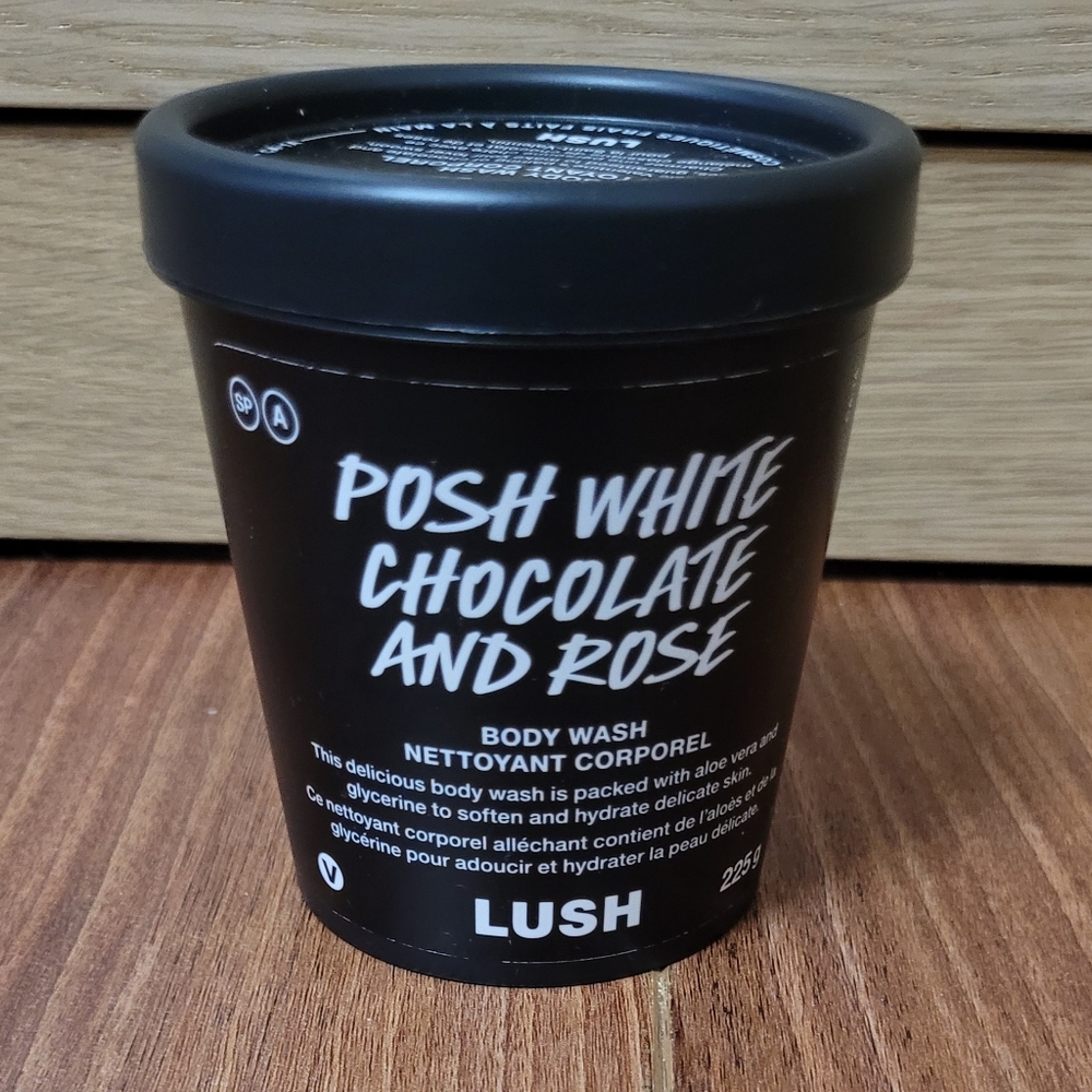 Lush Cosmetics "Posh White Chocolate and Rose" Body Wash